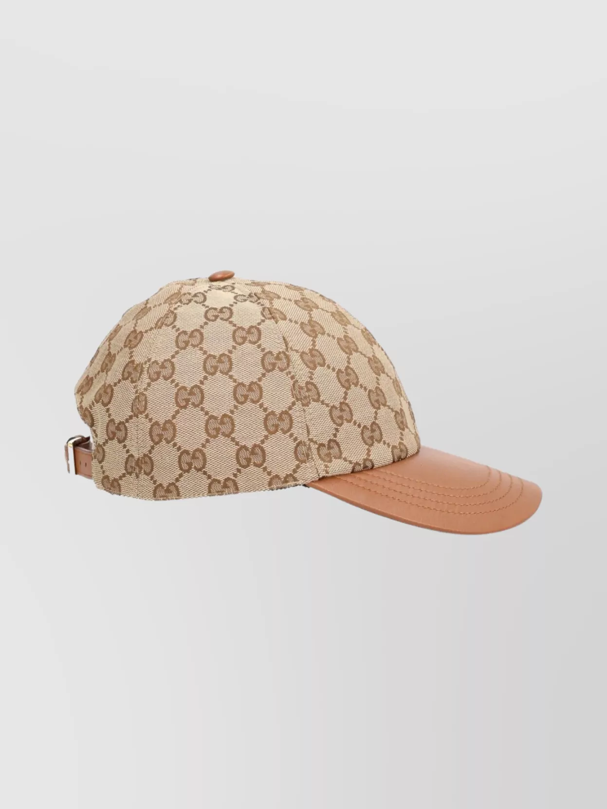 Gucci Monogram Baseball Cap Curved Brim