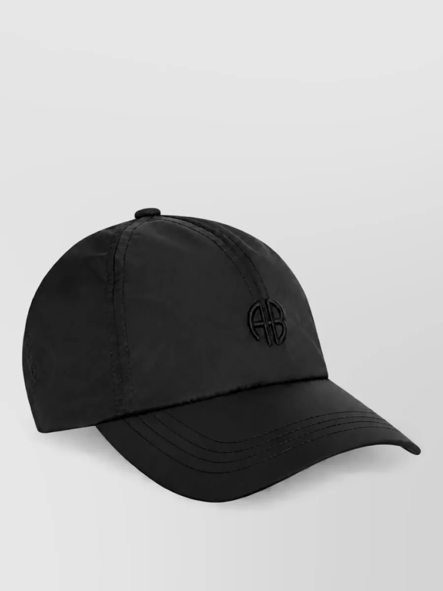Anine Bing nylon baseball cap