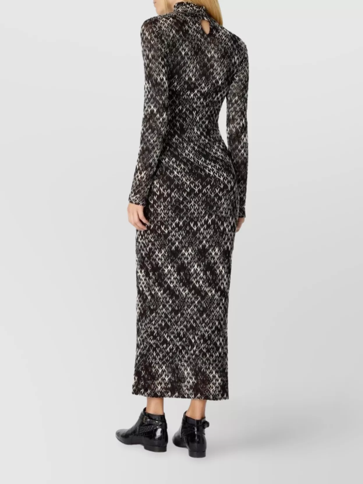 Missoni Long Sheer Dress Unique Design
