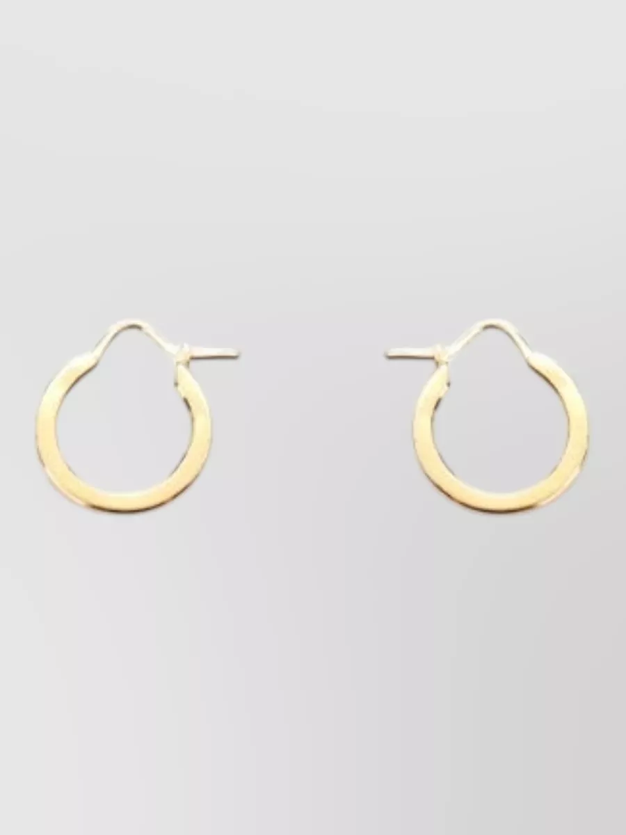 Miu Miu enamel hoop earrings