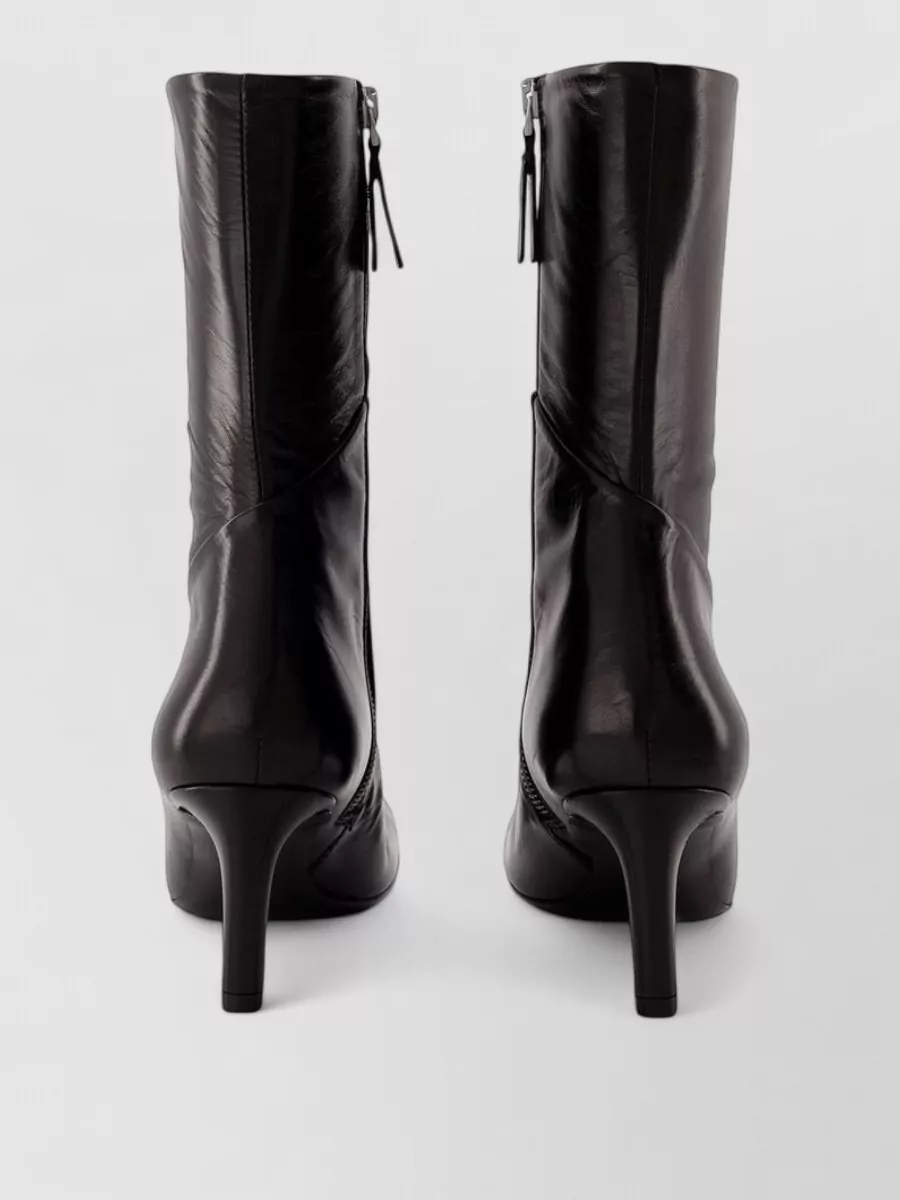 Jil Sander Leather Ankle Boots