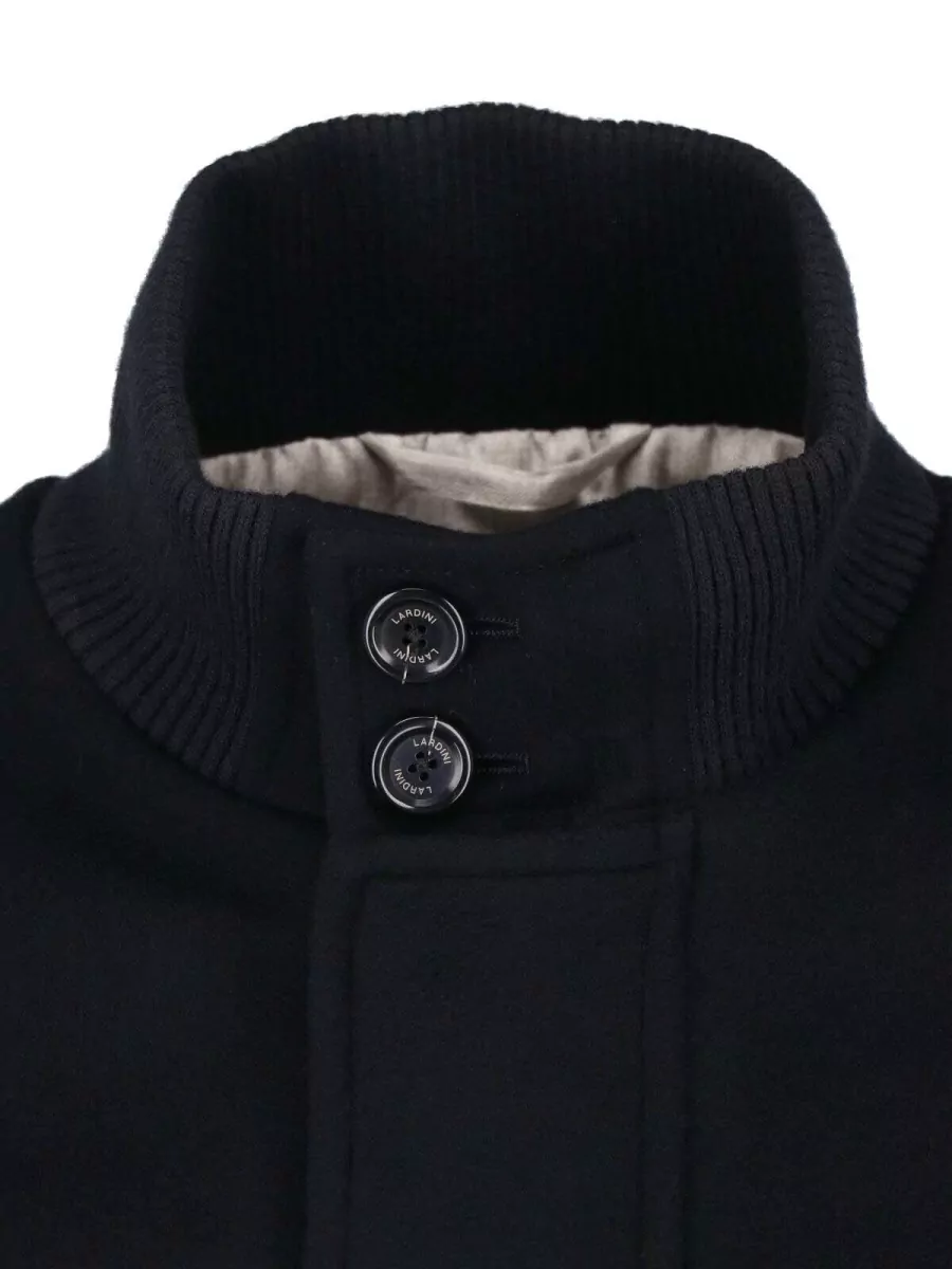 Lardini Cashmere Single Breasted Coat