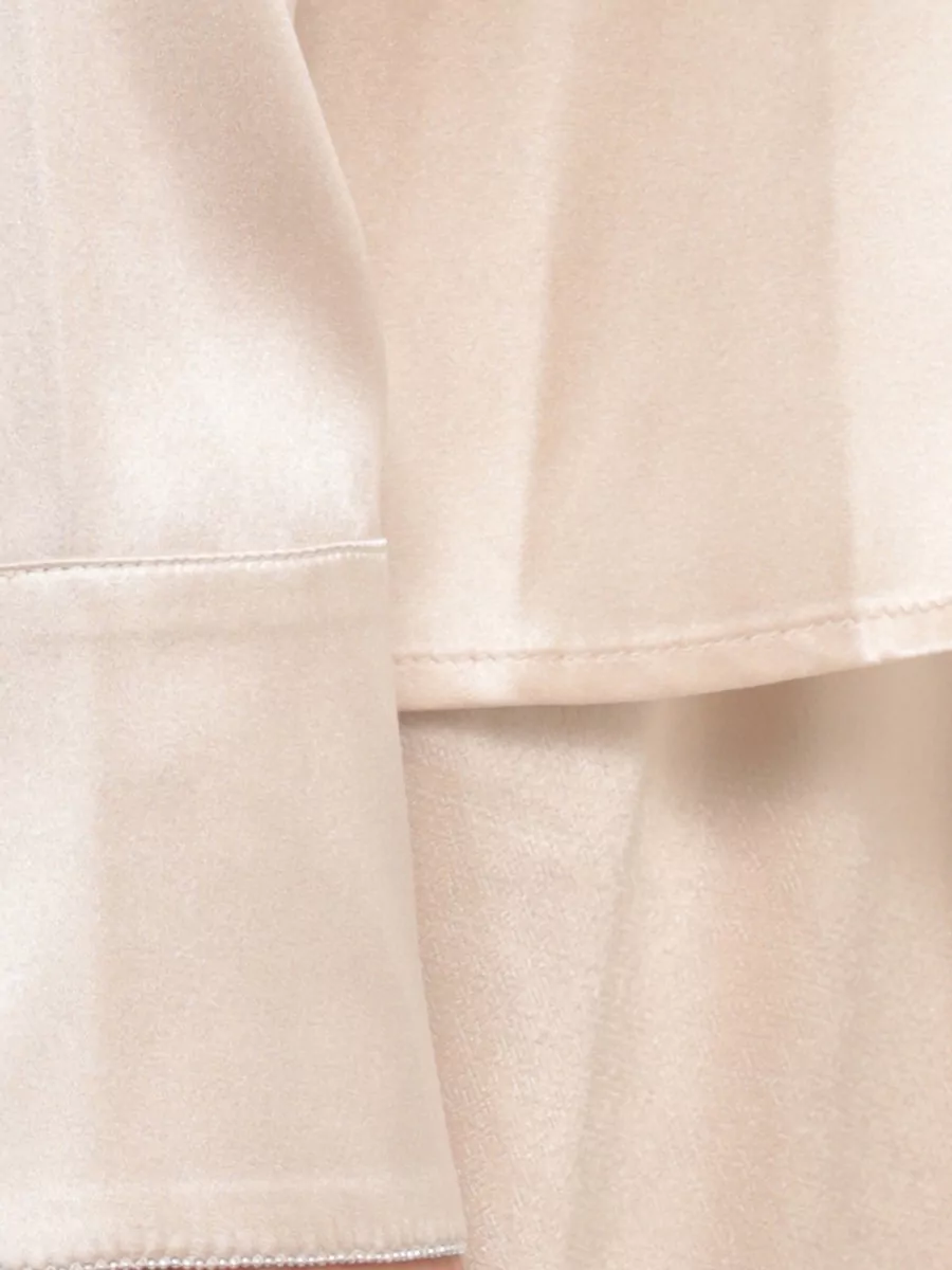 Peserico Silk Long-Sleeve Blouse