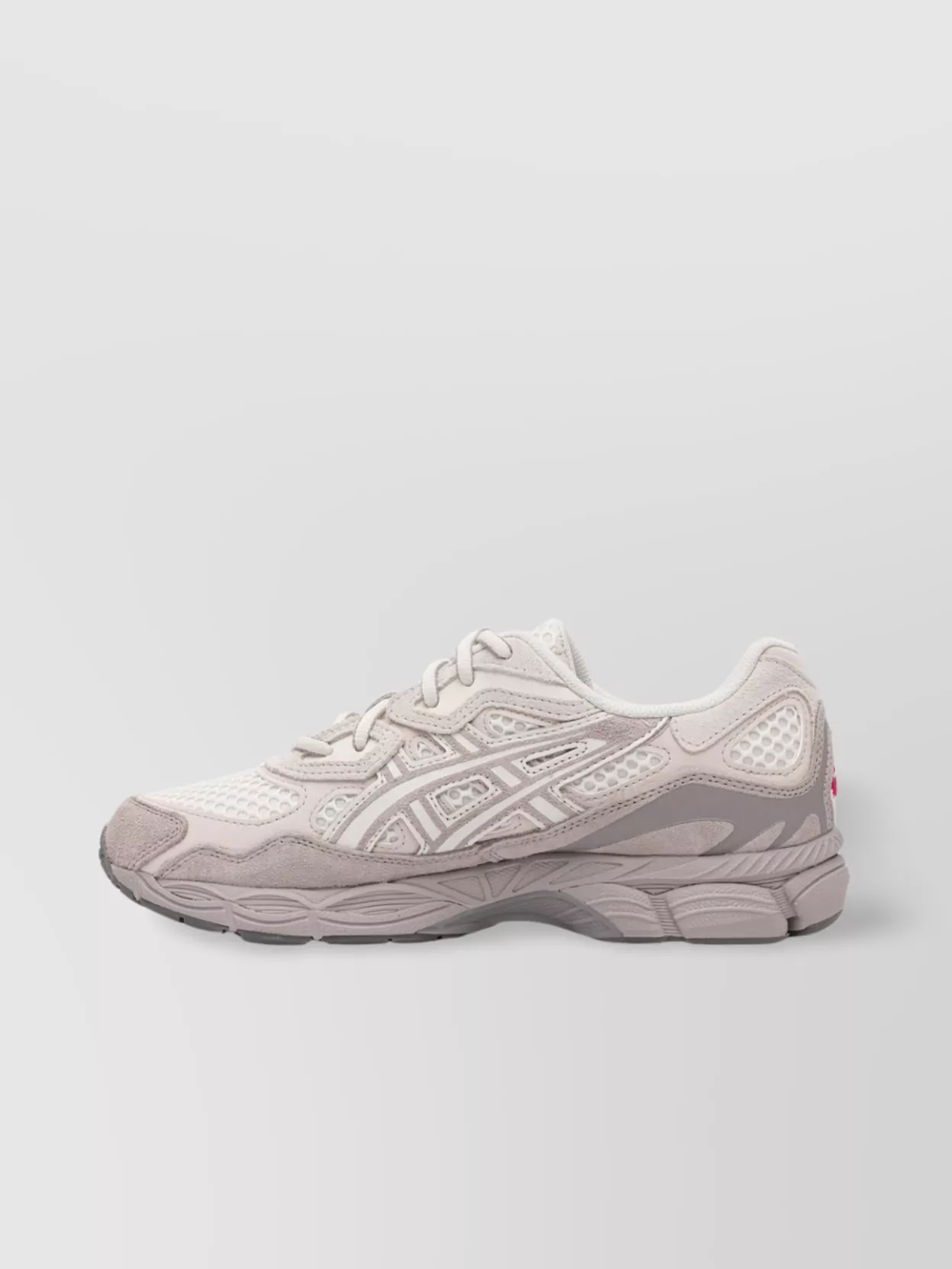 Asics Mesh Upper Rubber Sole Sneakers Slip-On