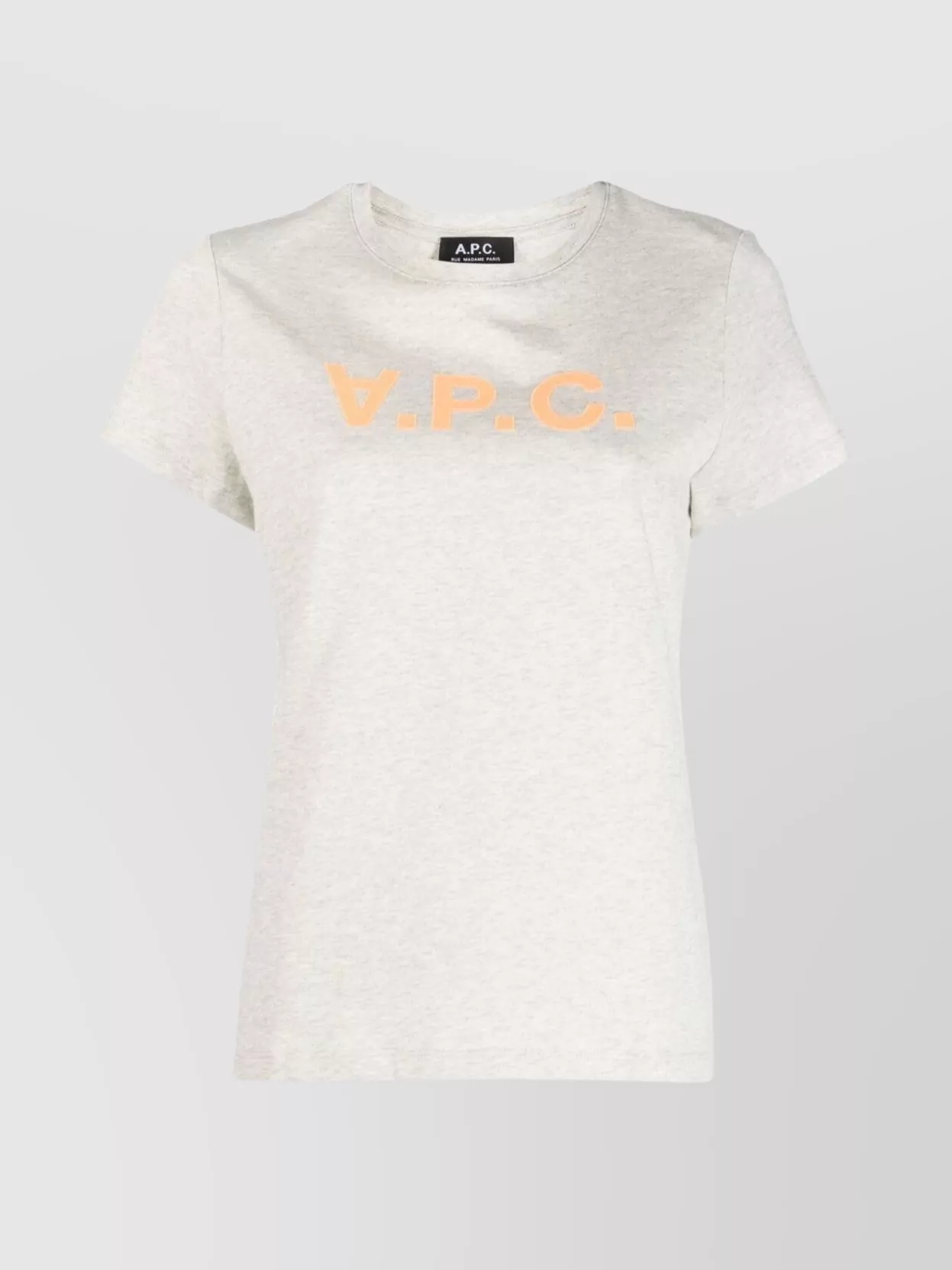 A.p.c. Classic Crewneck T-Shirt With Straight Hem