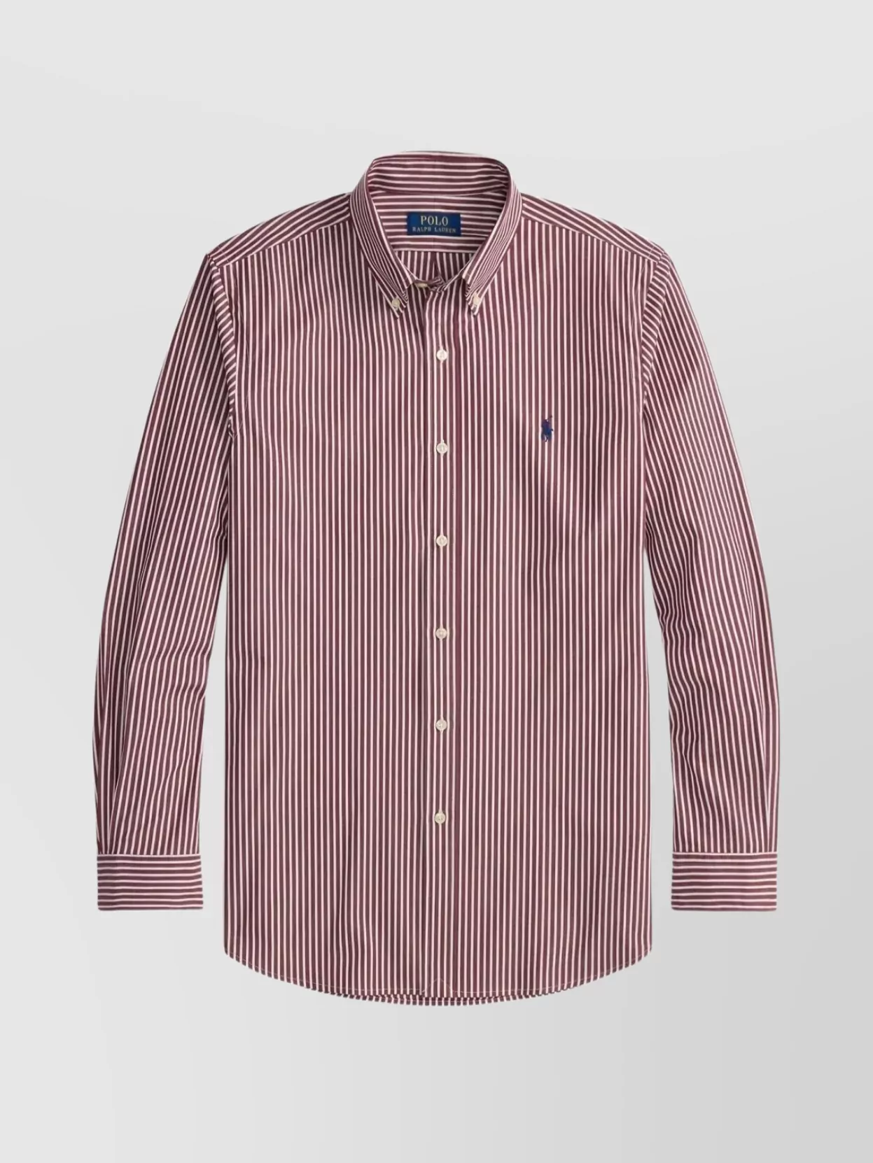 Polo Ralph Lauren Long Sleeve Sport Shirt Clothing In Red