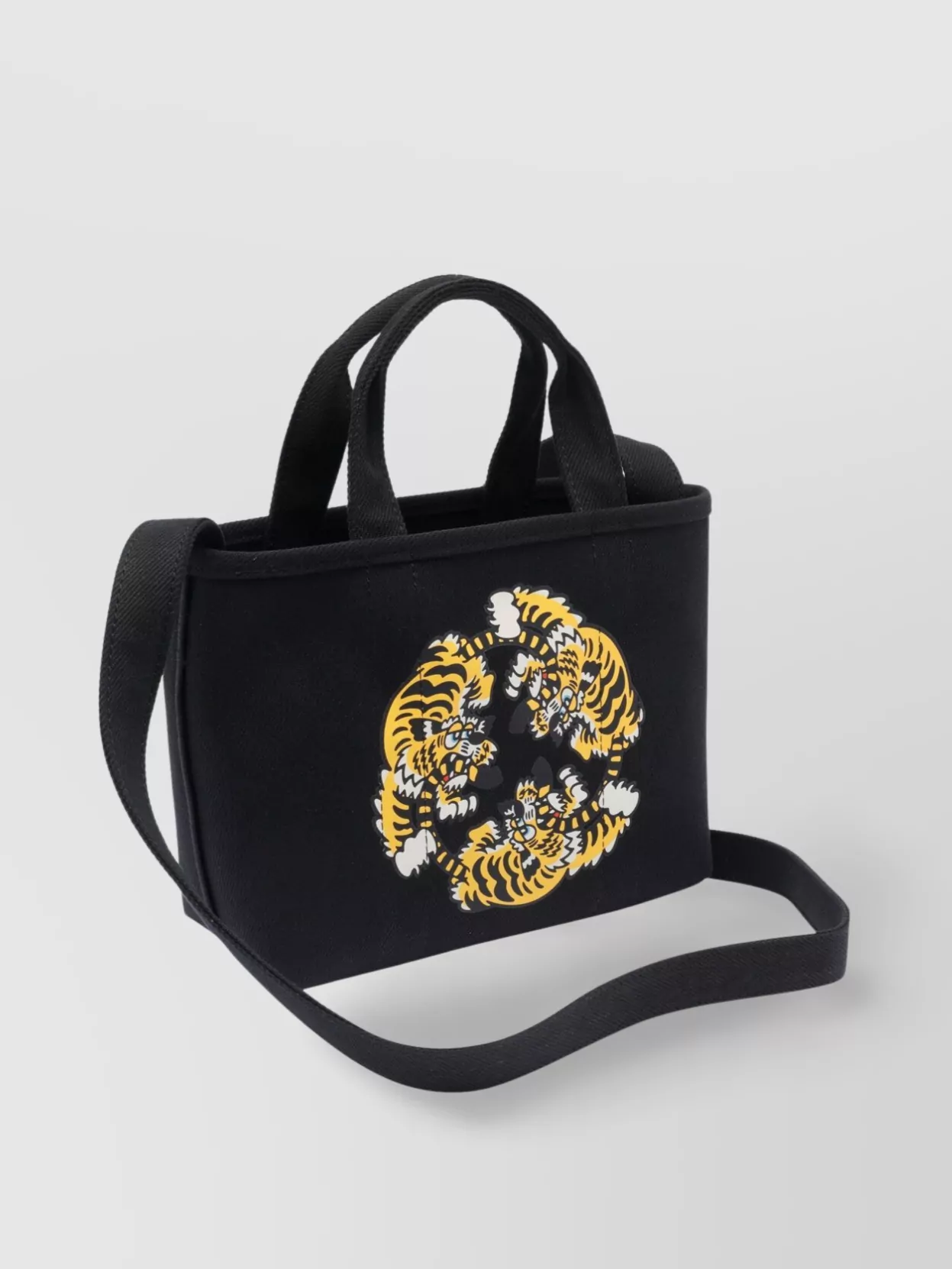 Kenzo Tiger Print Tote Bag With Double Handles