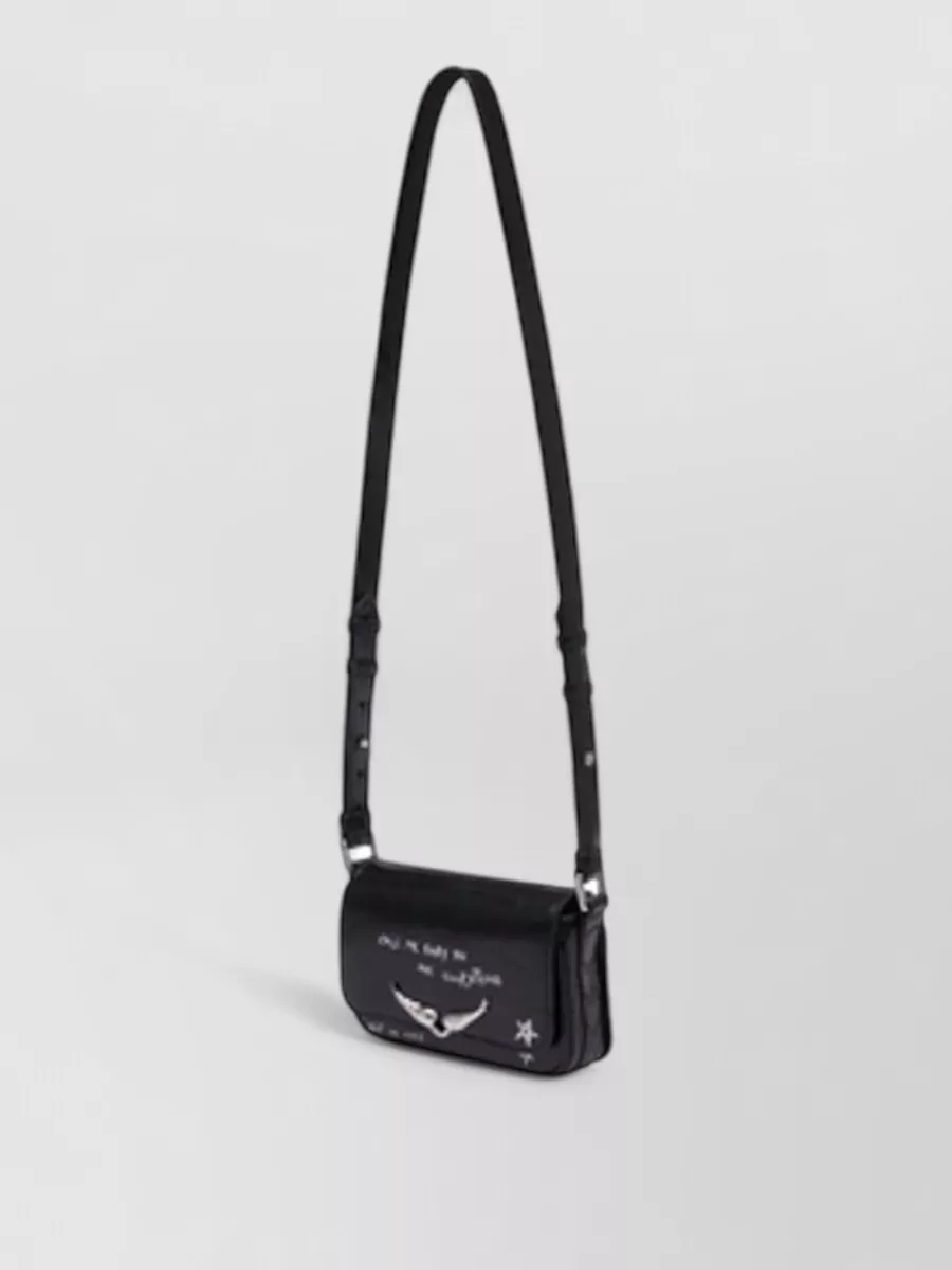 Zadig & Voltaire Le Zazi Leather Crossbody Bag