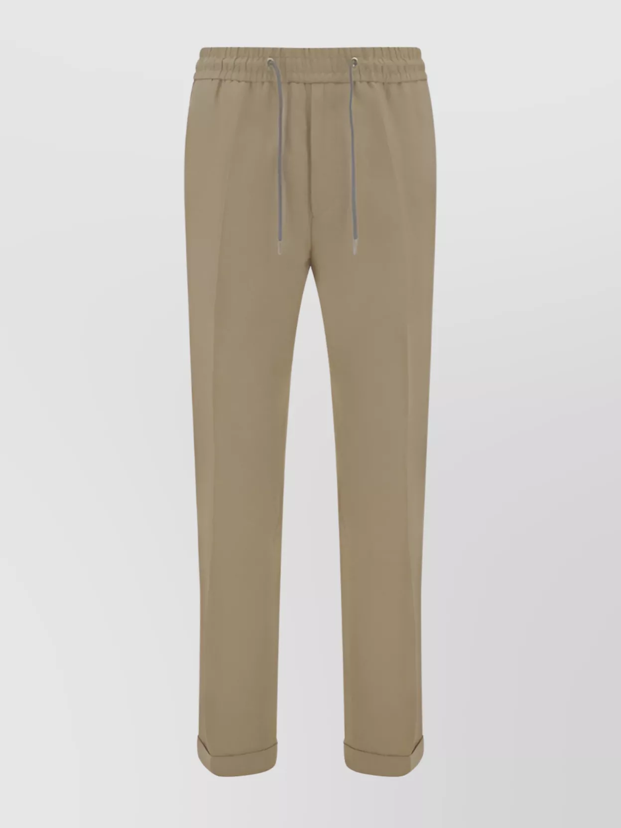 Paul Smith Trousers Tailored Cuffed Hem In Neutral
