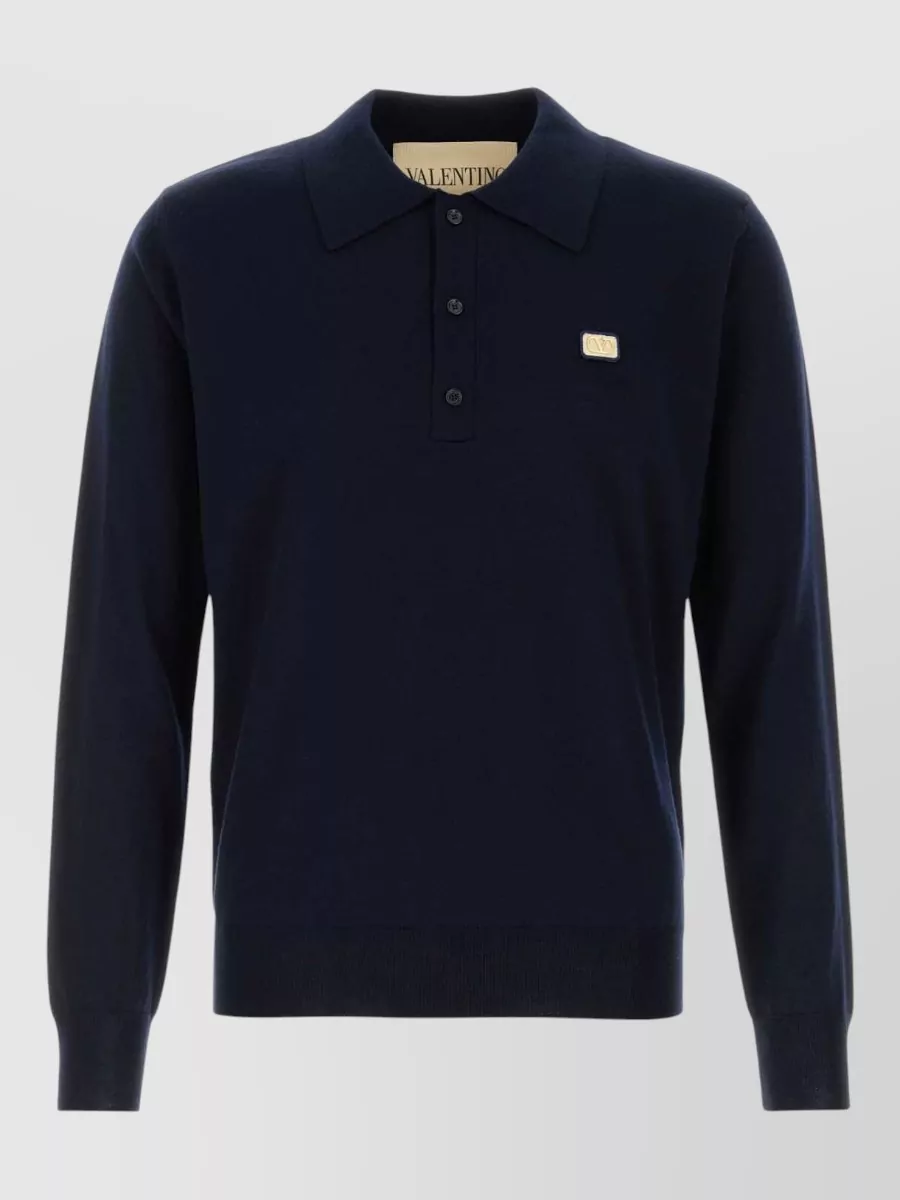 Valentino Garavani Virgin wool polo jumper