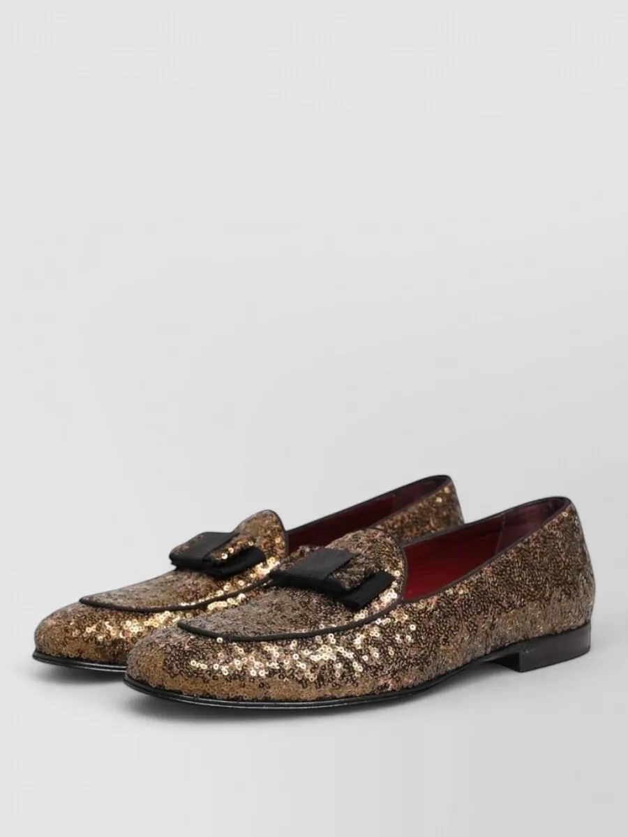 Dolce&Gabbana Sequined Loafers