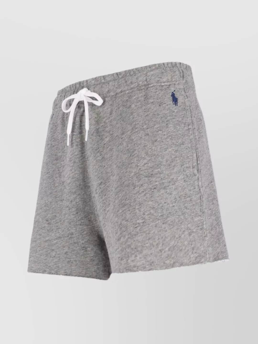 Polo Ralph Lauren Straight Shorts With Back Pocket And Elastic Waistband In Gray