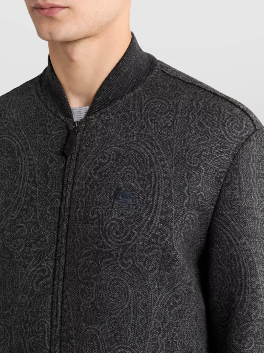Etro Jacquard Bomber Jacket