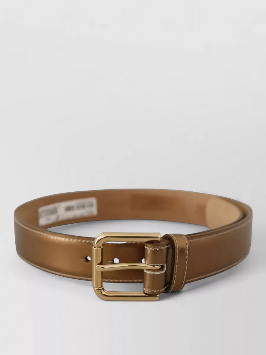 Dolce&Gabbana calf leather waist belt