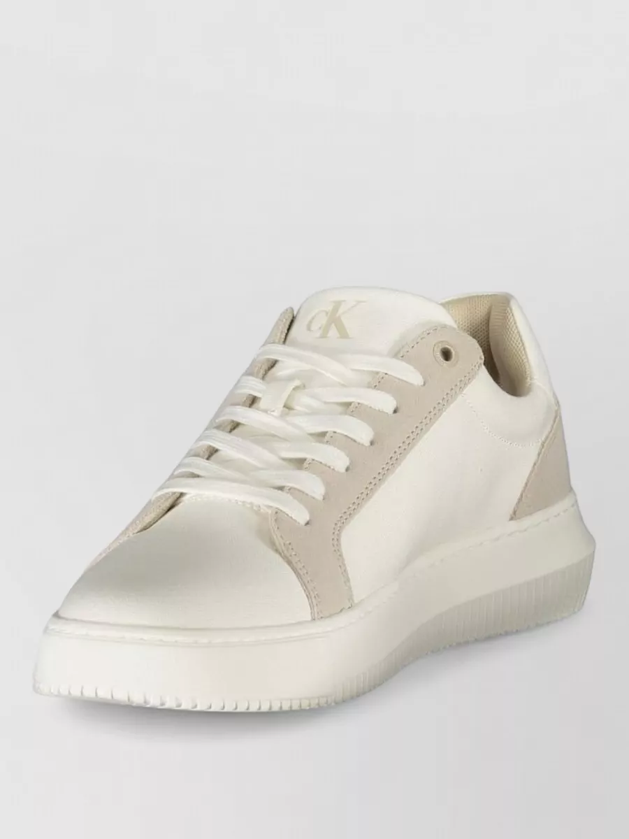 Calvin Klein leather low-top sneakers