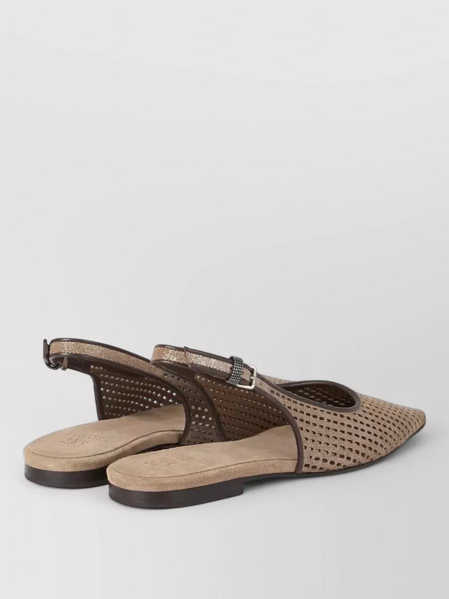 Brunello Cucinelli Leather Sandals