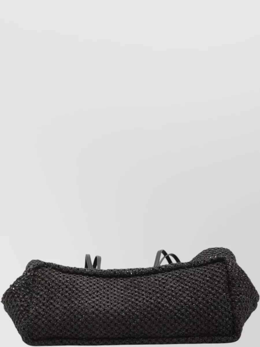 The Row Crochet Raffia Beach Bag