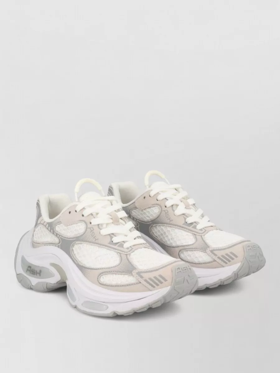 Ash Leather Low-Top Sneakers