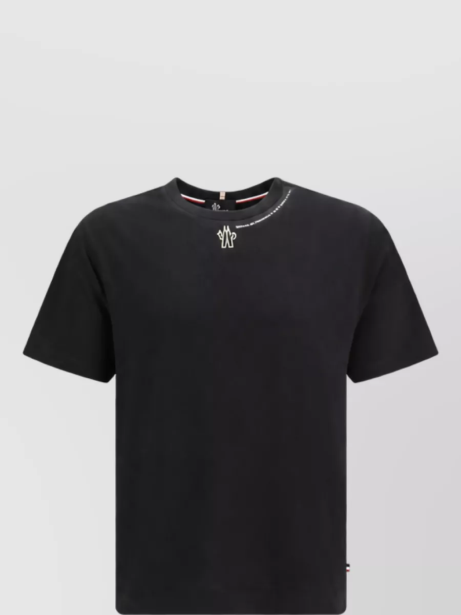 Moncler Grenoble cotton logo print t-shirt