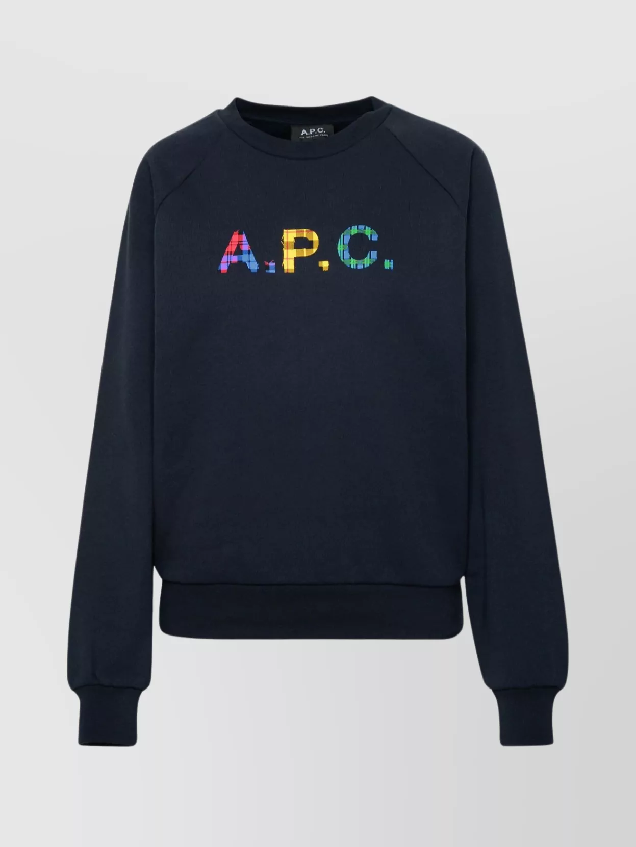 Shop Apc Vicky Crew Neck Knitwear Sweatshirt