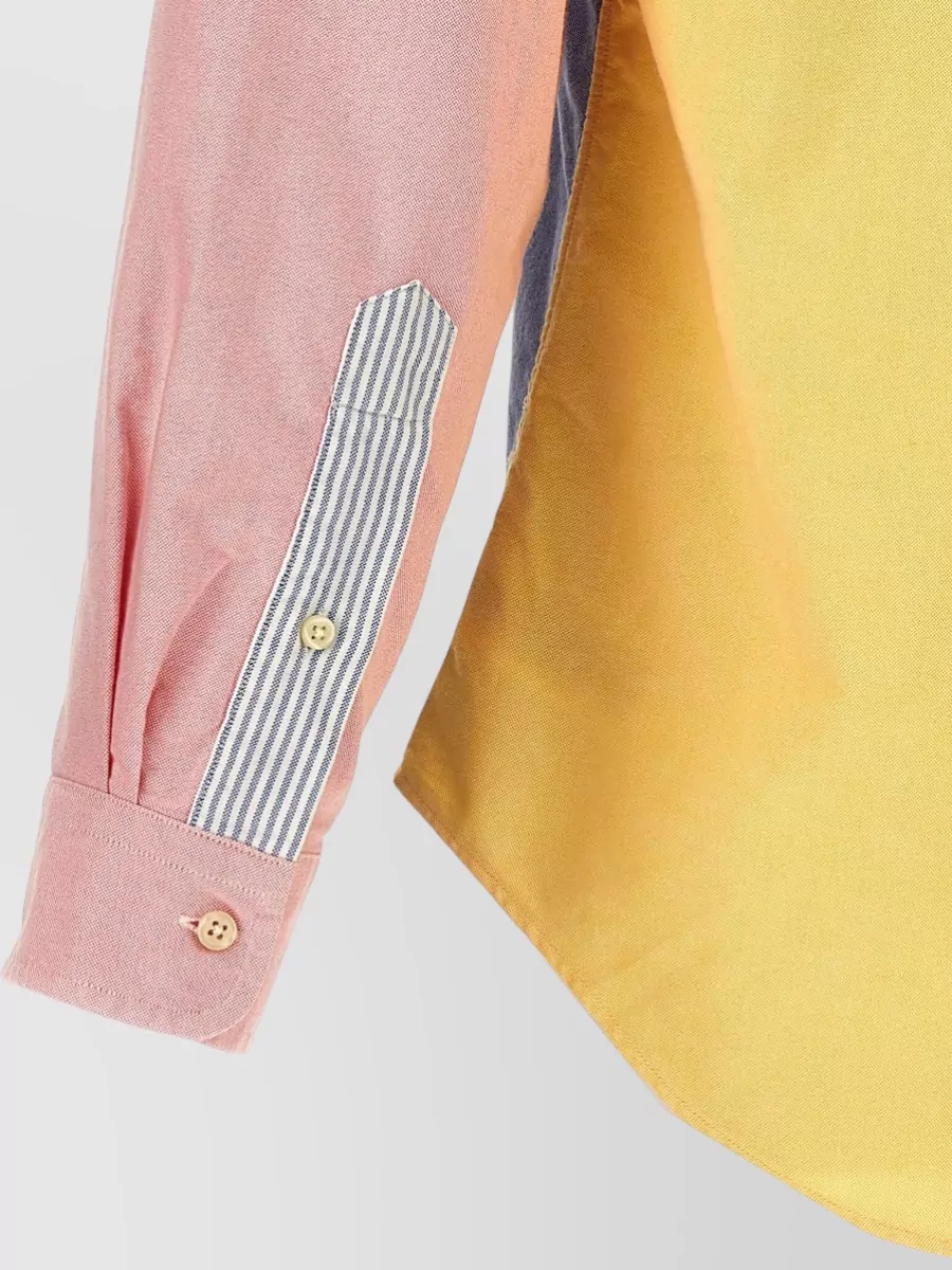 Polo Ralph Lauren Patchwork Cotton Polo Shirt