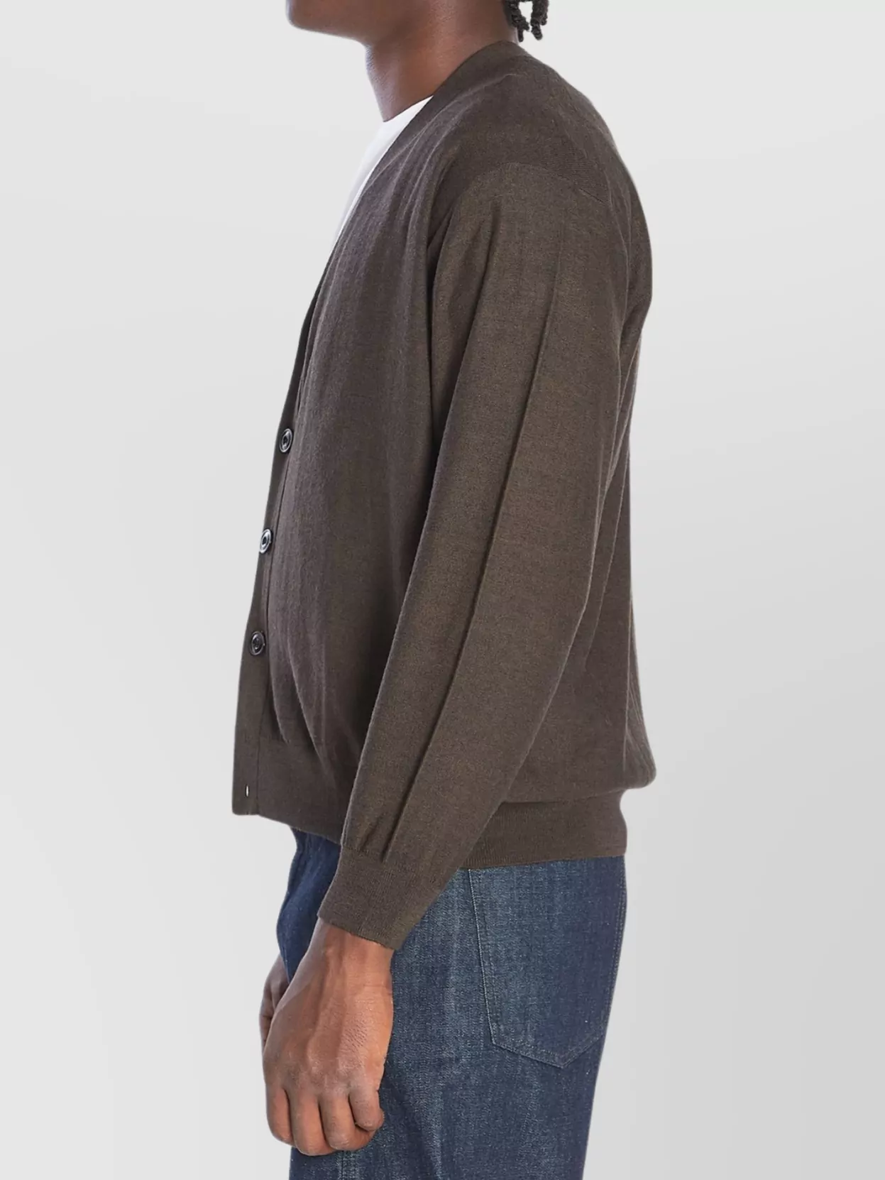 Lemaire Cozy Twisted Knit Cardigan