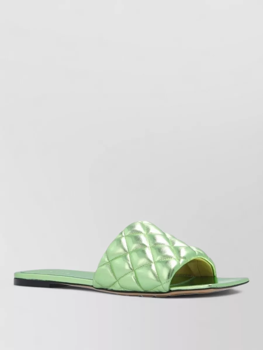 Bottega Veneta calfskin flat sandals