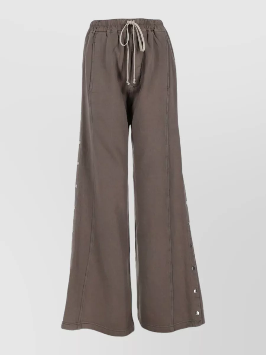 Rick Owens Drkshdw cotton wide-leg lounge trousers