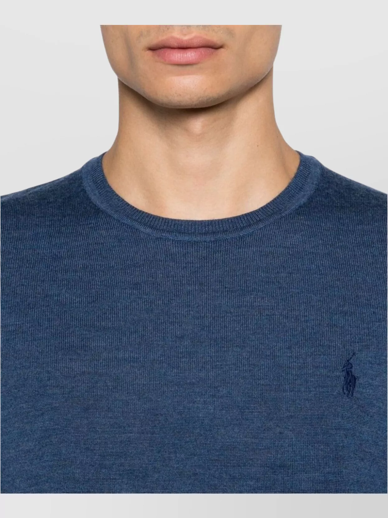 Ralph Lauren Ribbed Crewneck Knit Sweater