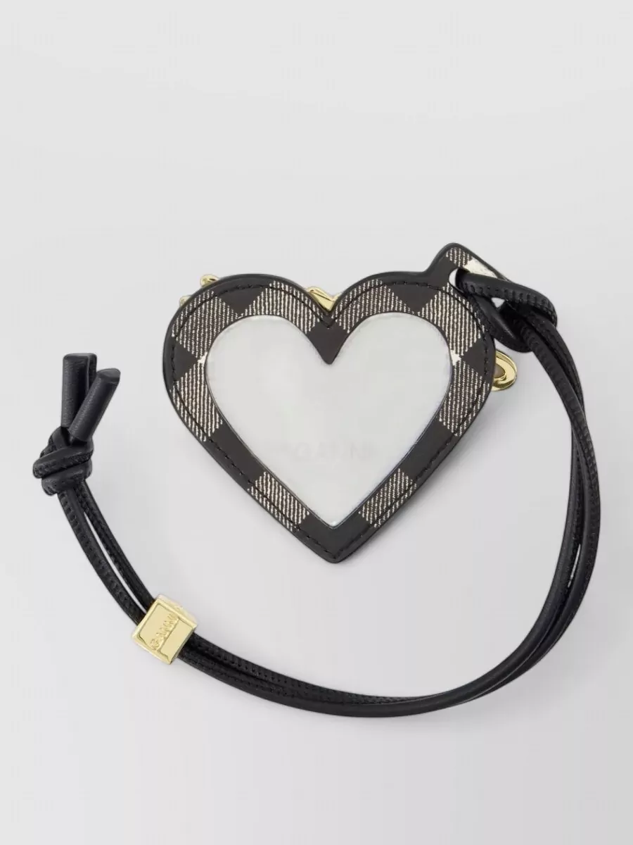 Ganni Bou leather keyring