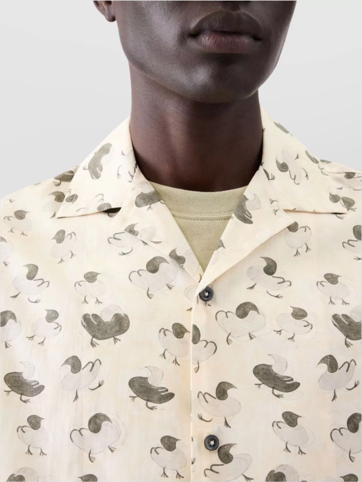 Jacquemus Relaxed Fit Floral Print Shirt