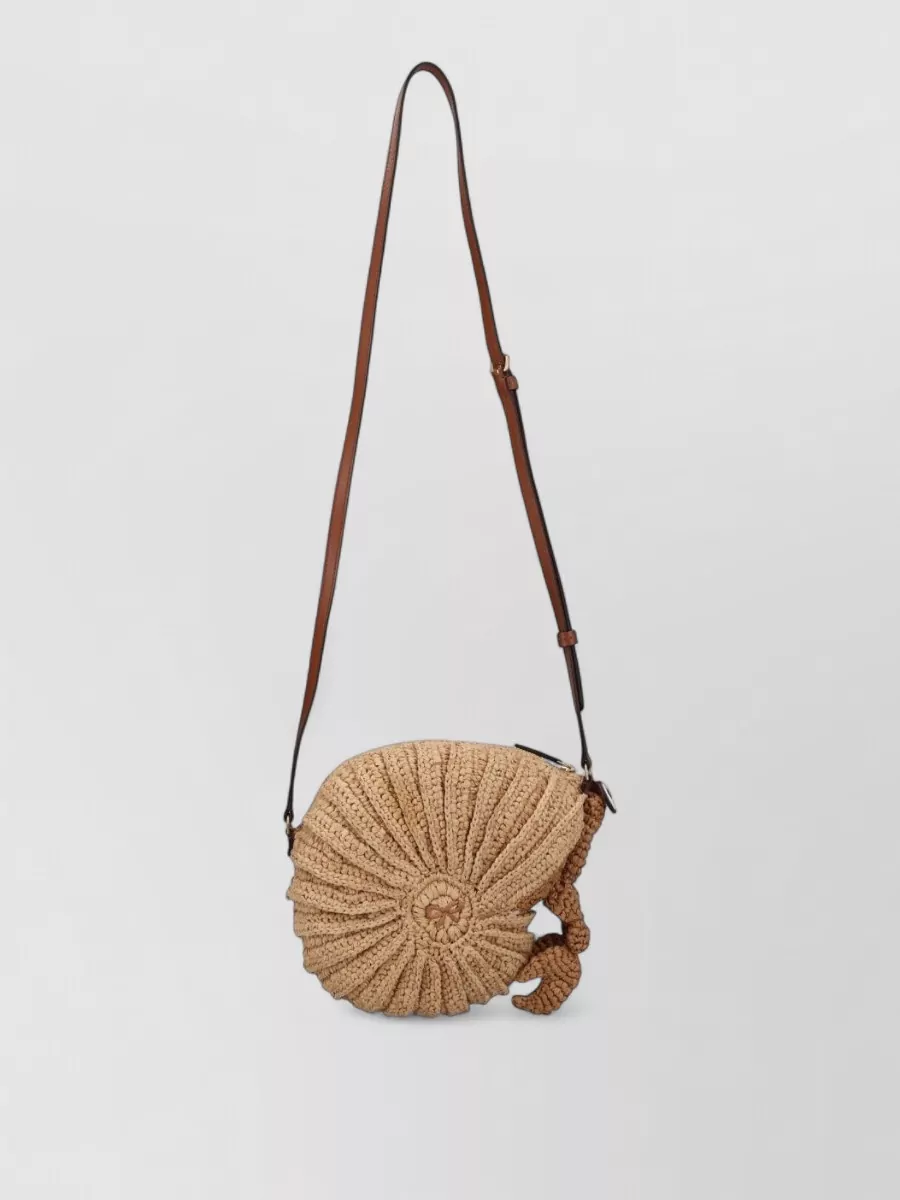 Anya Hindmarch Raffia Shoulder Bag