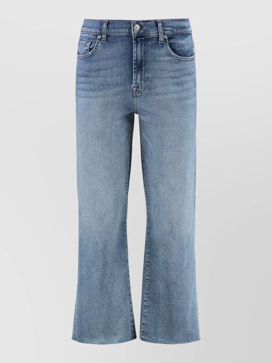 7 For All Mankind denim cropped jeans