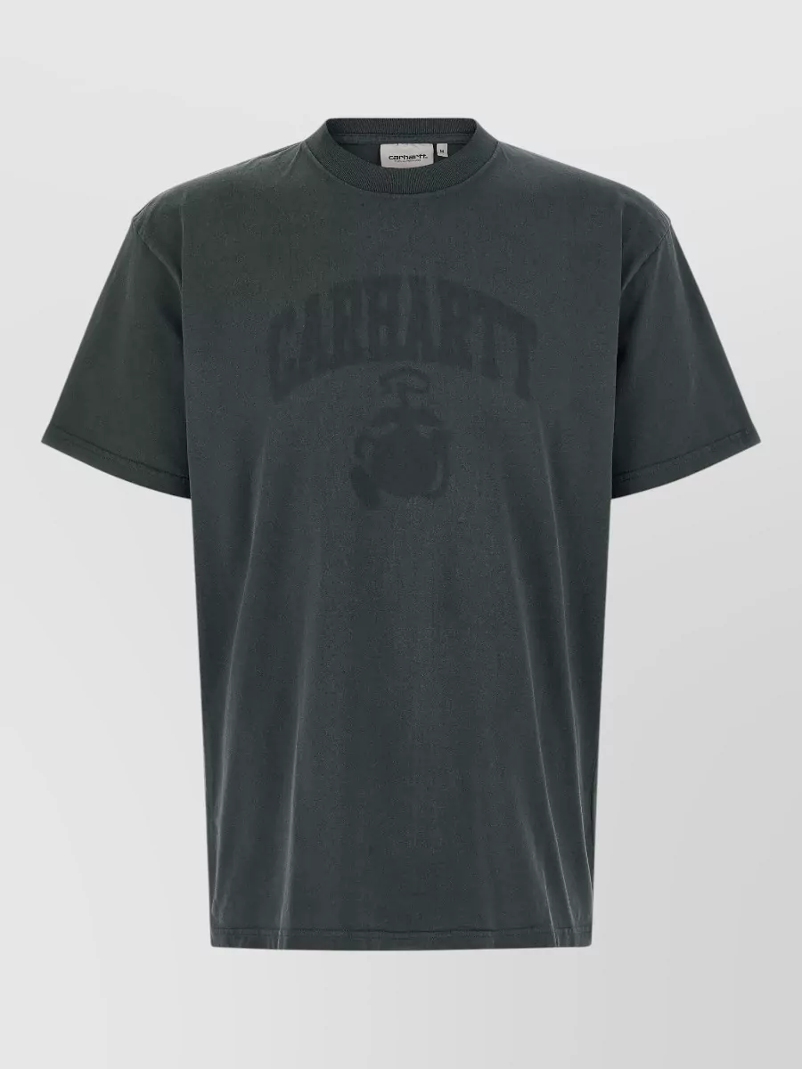 Carhartt Wip Faded pond corps graphic crew neck t-shirt