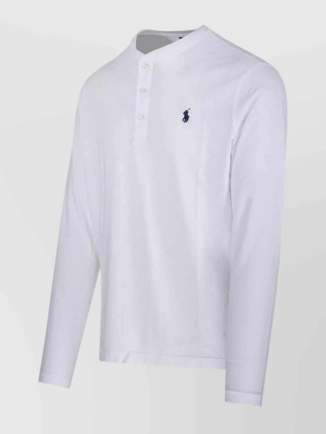 Ralph Lauren Long Sleeve Henley Collar T-Shirt