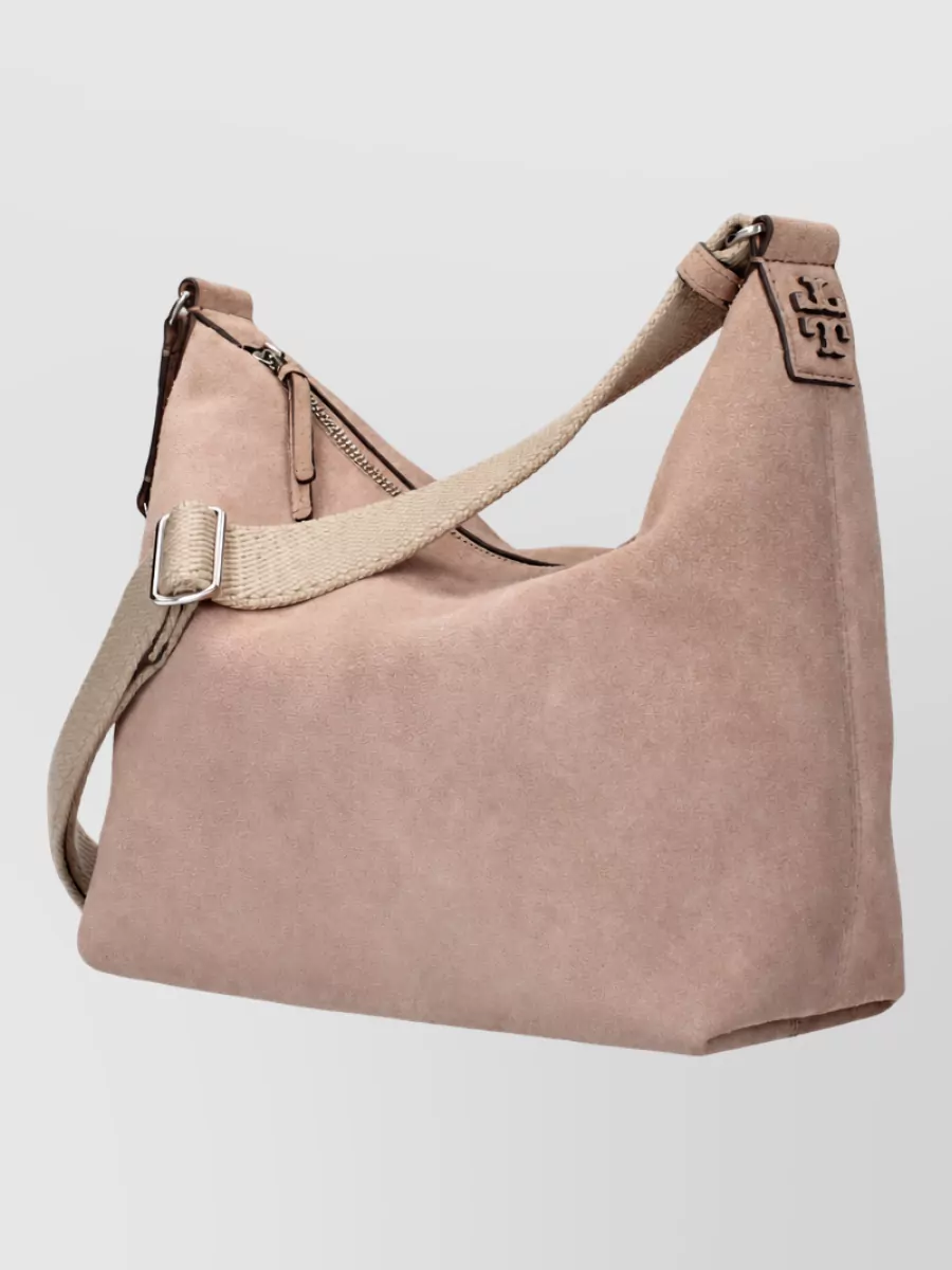 Tory Burch Thea Suede Leather Shoulder Bag