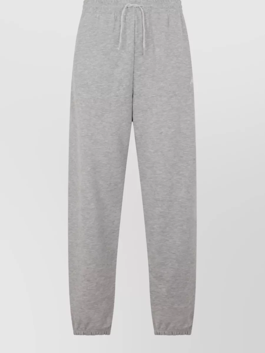 New Balance Cotton relaxed-fit wide-leg pants