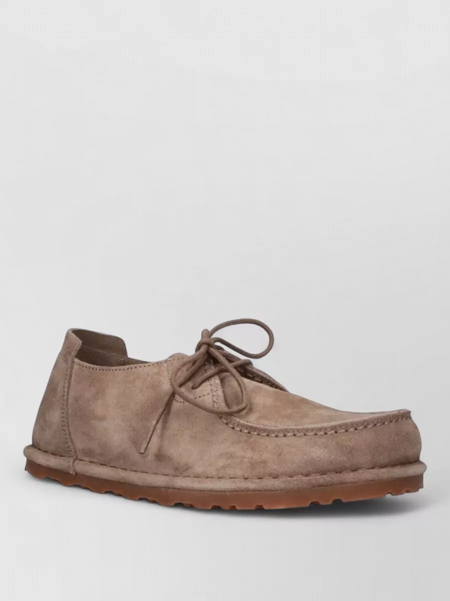 Birkenstock Leather Lace Up Loafers