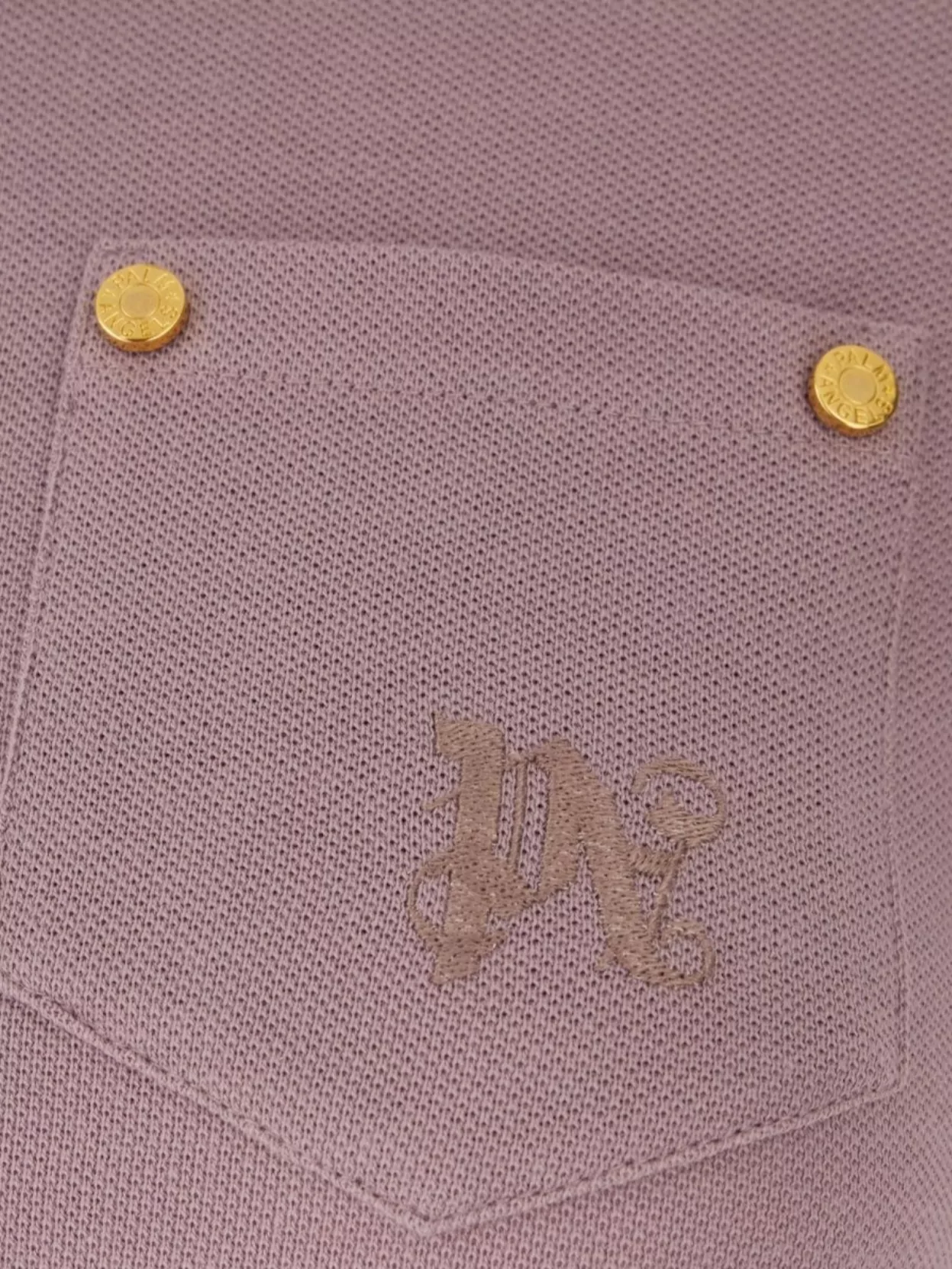 Palm Angels Polo Dress Chest Pocket