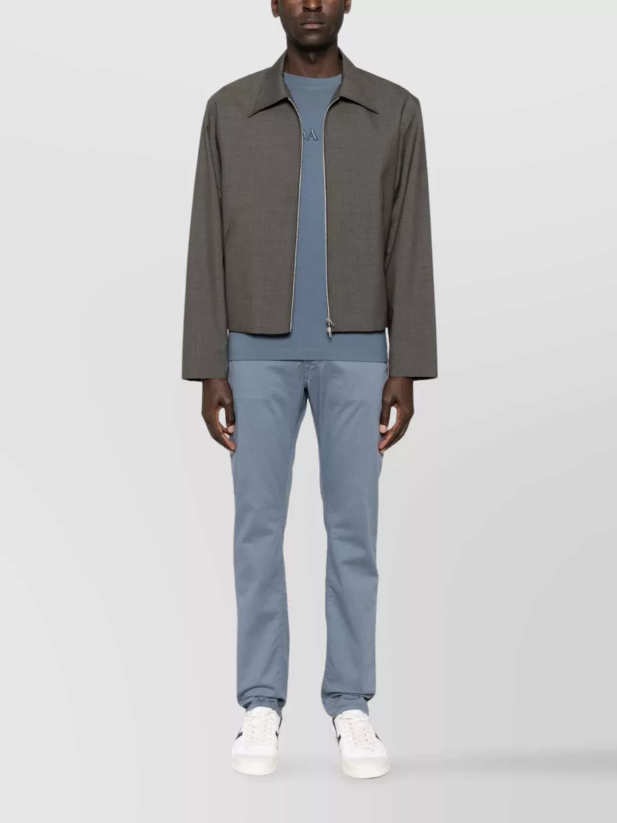 Jacob Cohen "Bard" Slim Fit Trousers With Belt Loops