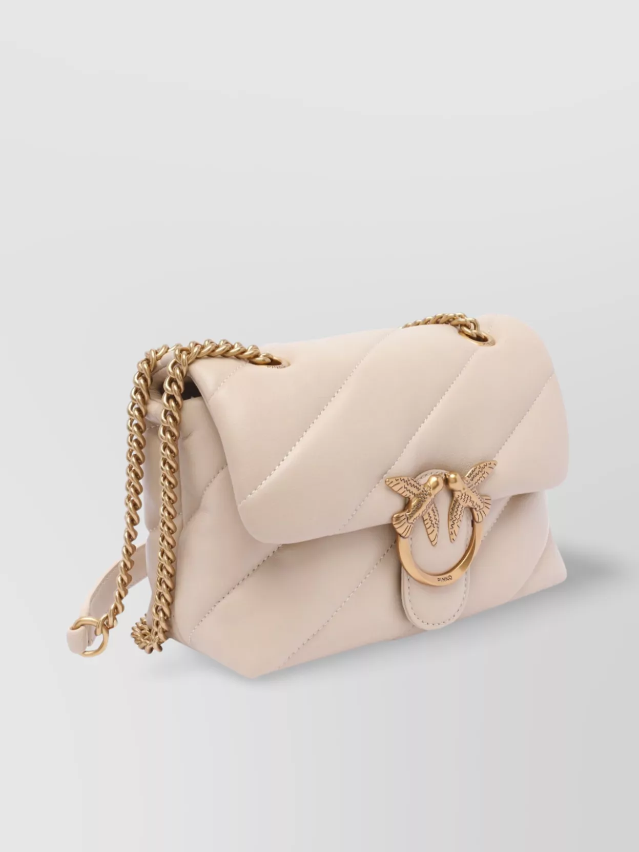 Pinko Love Bag Puff Mini Leather Shoulder Bag