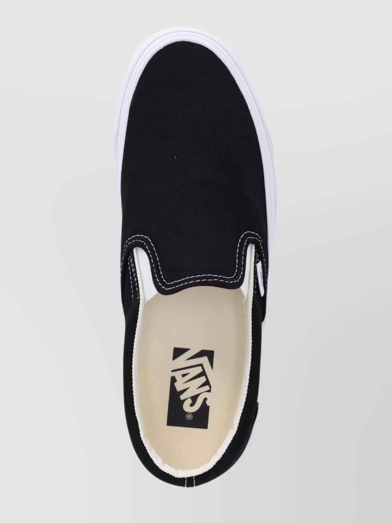 Vans Stitching Contrast Slip-On Rubber Sole Sneakers