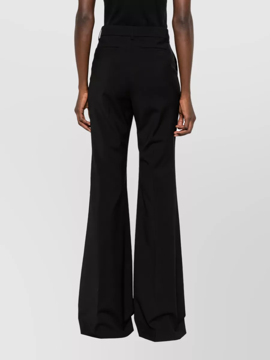 Sportmax Virgin Wool Flared Trousers