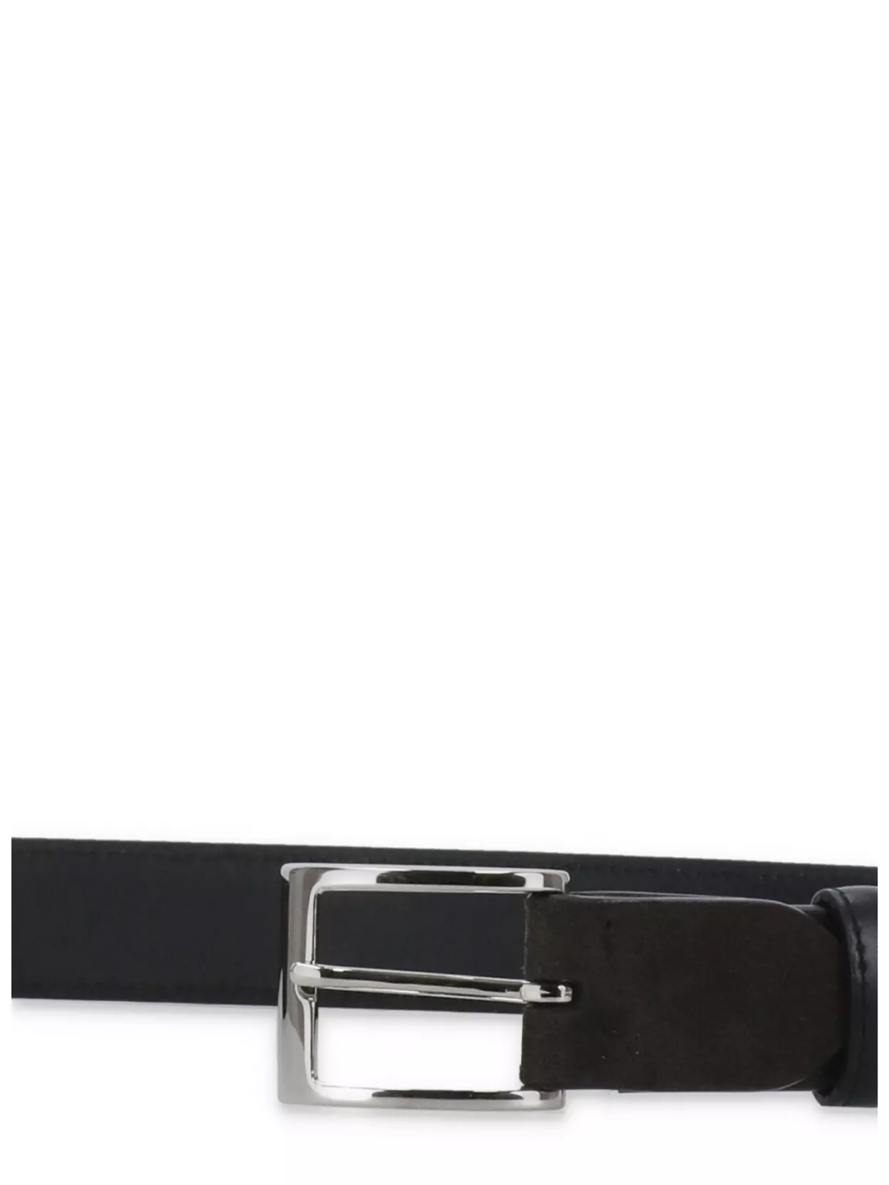 Hogan Adjustable Length Suede Leather Belt