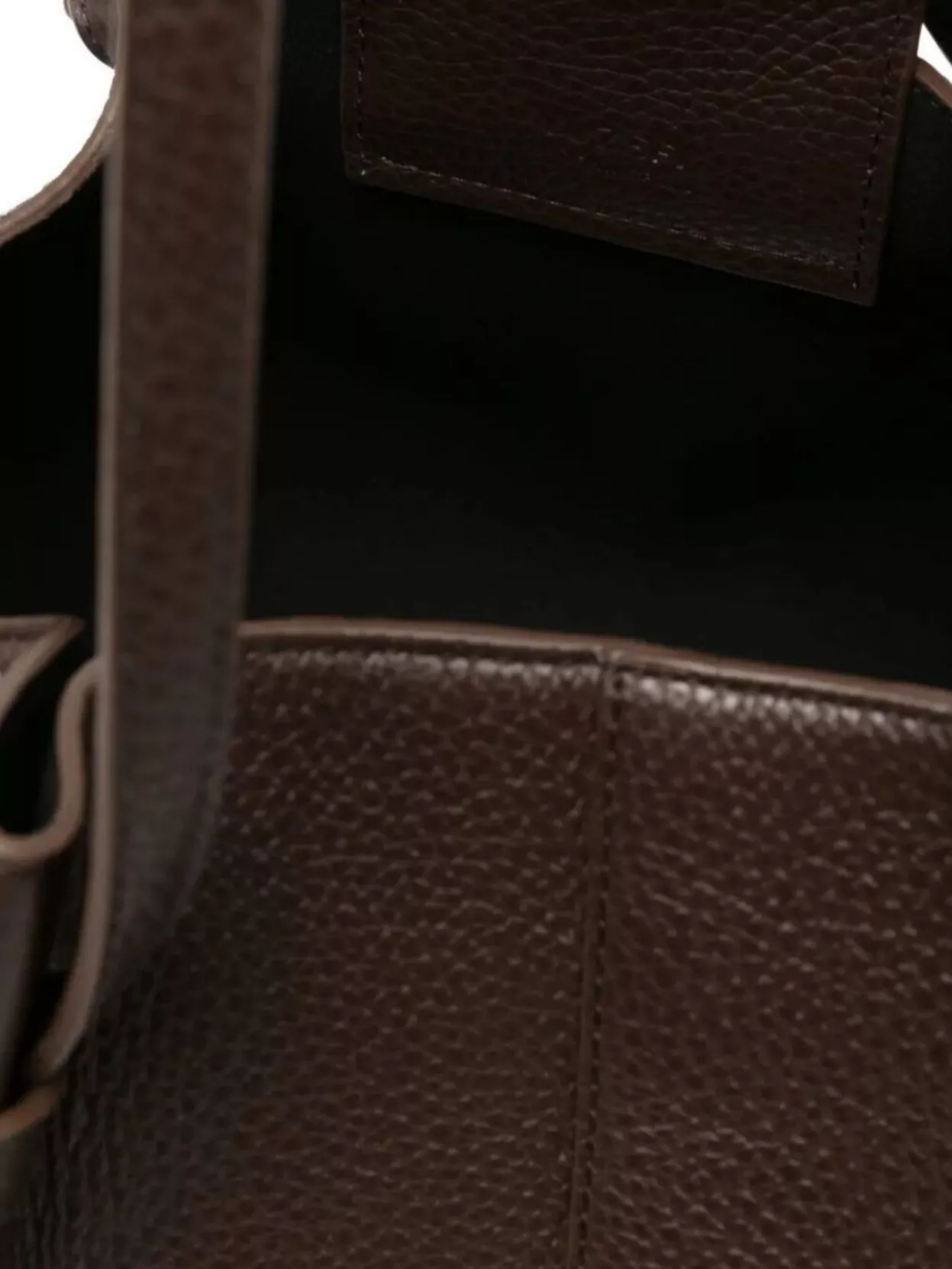 Yuzefi Knotted Strap Structured Leather Shoulder Bag