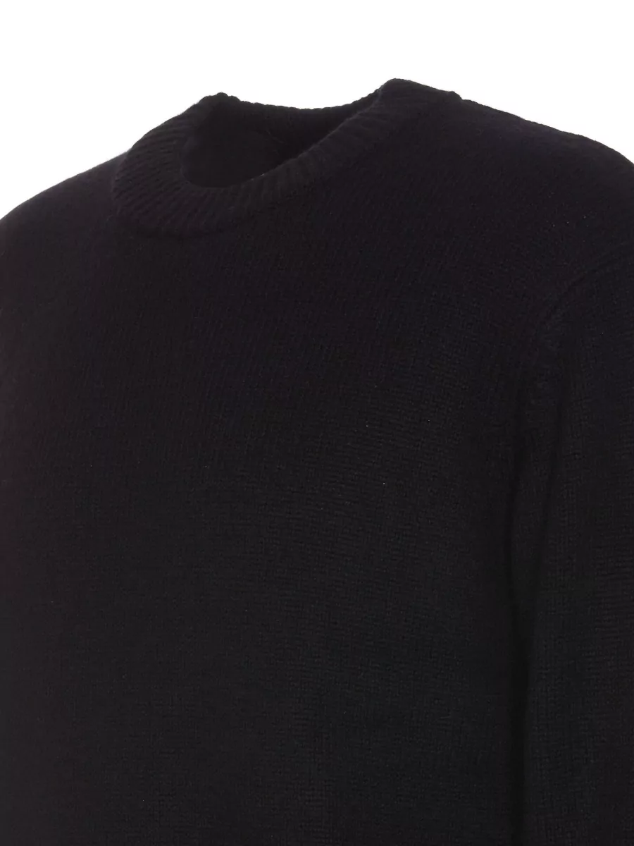 Lisa Yang Cashmere Relaxed-Fit Ribbed-Crewneck Jumper