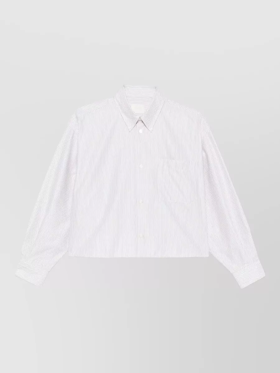 A.P.C. striped cotton shirt