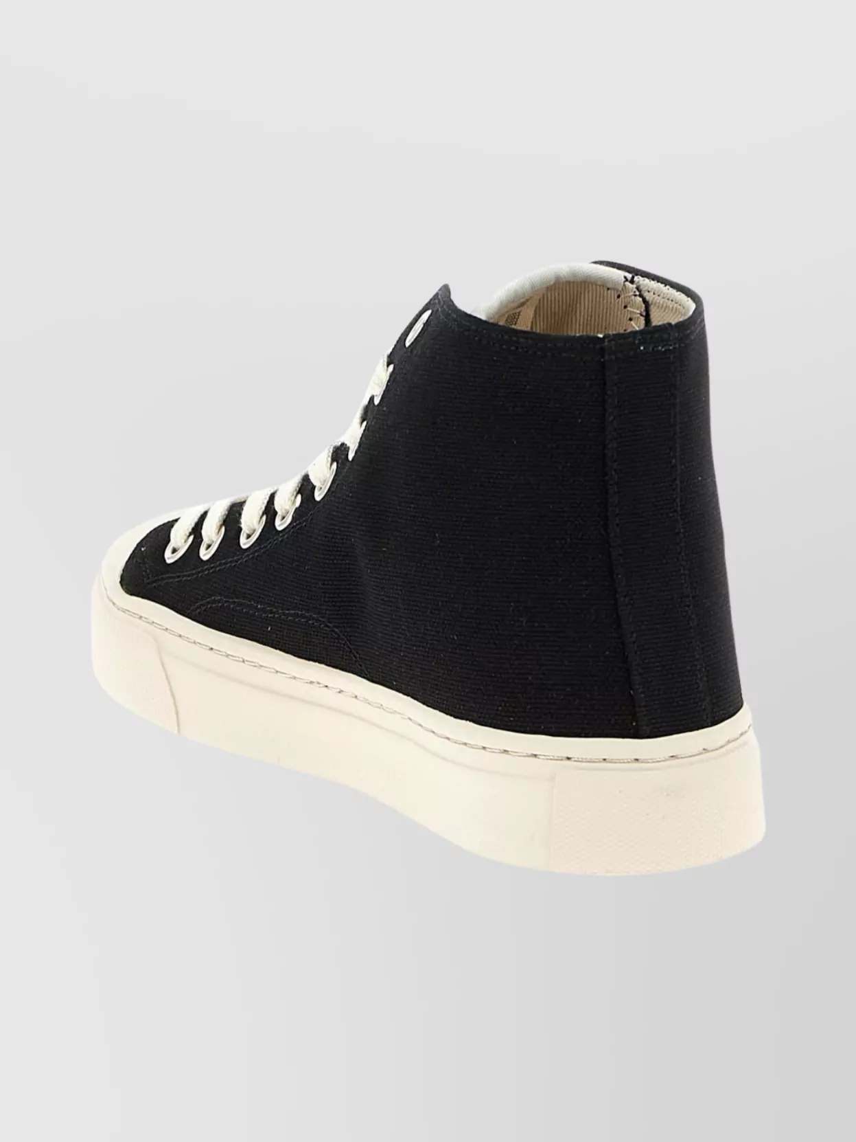 Vivienne Westwood High-top Canvas Sneakers Rubber Sole In Black