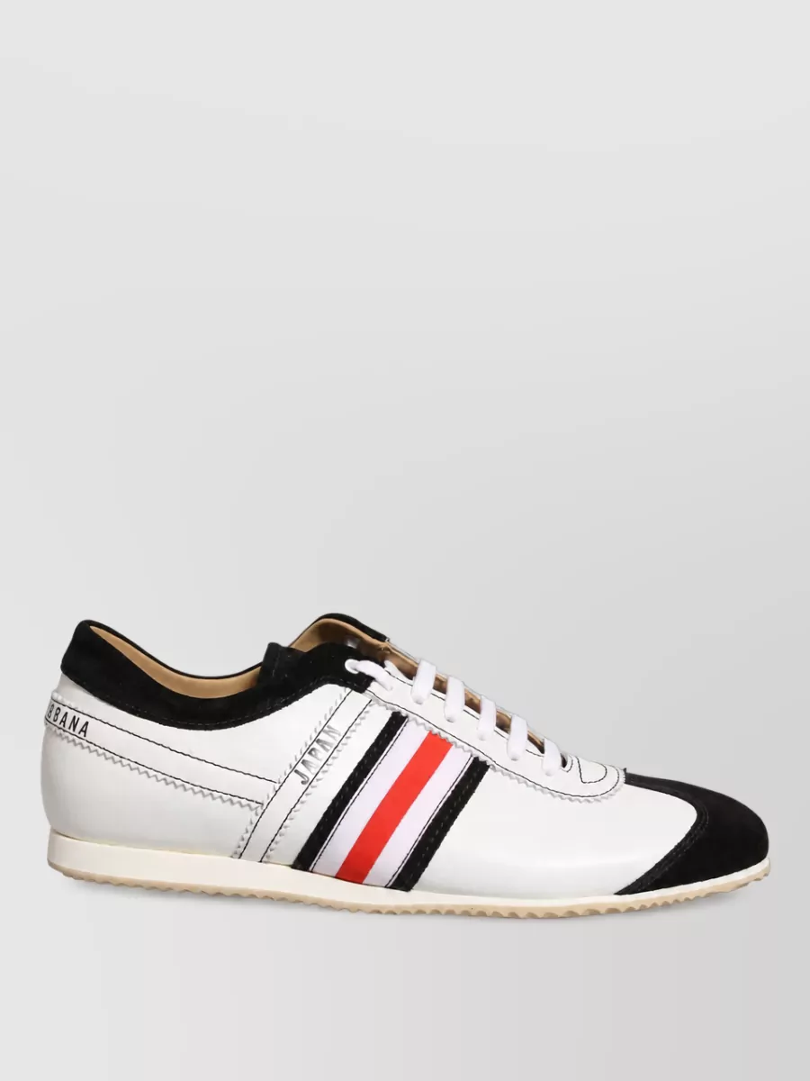 Dolce&Gabbana Leather Low Top Sneakers