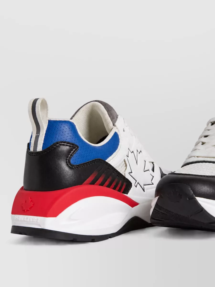 Dsquared2 Leather Low-Top Sneakers